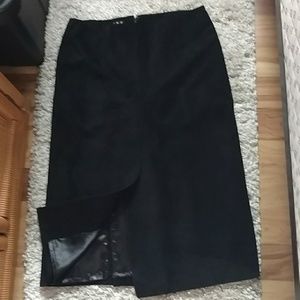 Inc suede skirt
